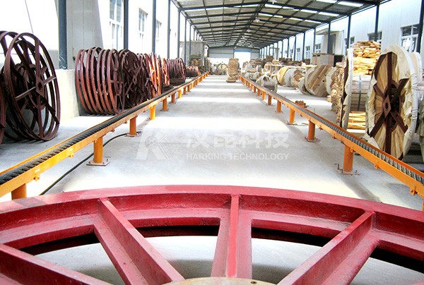 Wire rope pretensioning equipment